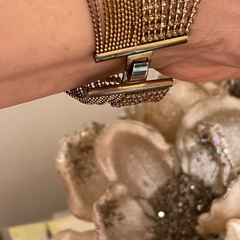 Cache Gold Mesh Bracelet - Picture 9 of 15